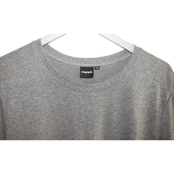 Mono B Short-Sleeve Athleisure Active Flow Top 1X - Picture 5 of 6